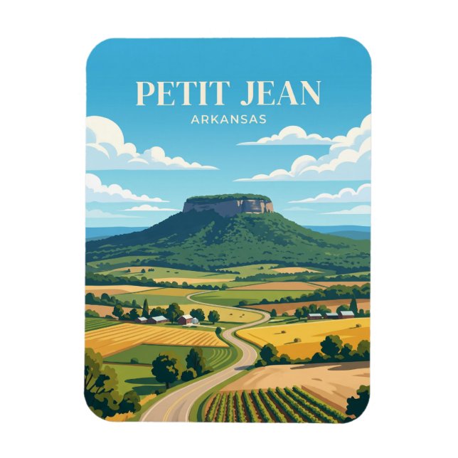 Íman Montanha Petit Jean EUA (Vertical)