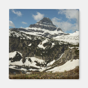 Íman Montanha Reynolds desde Logan Pass no Glacier Park