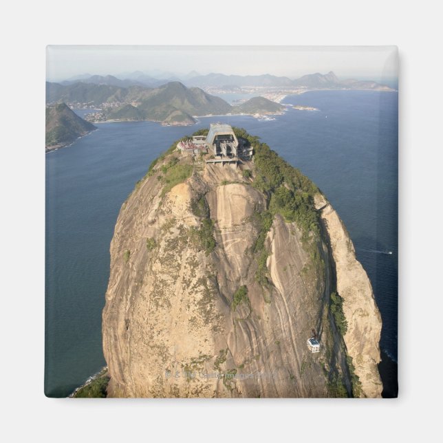 Íman Montanha Sugarloaf, Rio de Janeiro, Brasil (Frente)