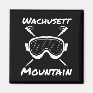 Íman montanha wachusett massachusetts esquiador esquian