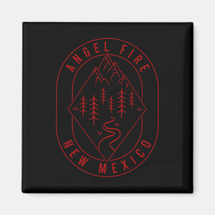 Íman Montanhas Angel Fire Novo México Hiking Ao Ar Livr