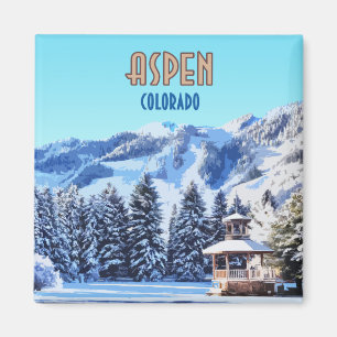 Íman Montanhas Aspen Colorado Ski Resort