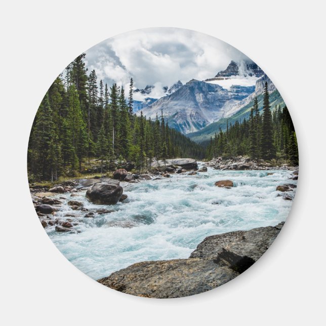 Íman Montanhas | Banff National Park Alberta, Canadá (Frente)