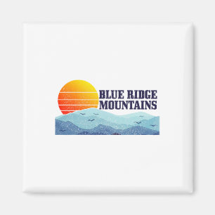 Íman Montanhas Blue Ridge Vintage Montanhas EUA América
