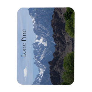 Íman Montanhas com neve de Lone Pine