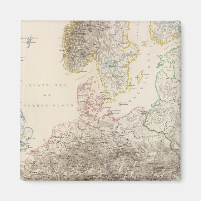 Íman Montanhas da Europa (Frente)