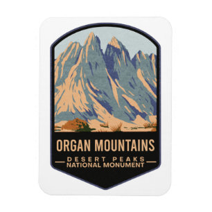 Íman Montanhas de Orgões Desertam Monumento Nacional P