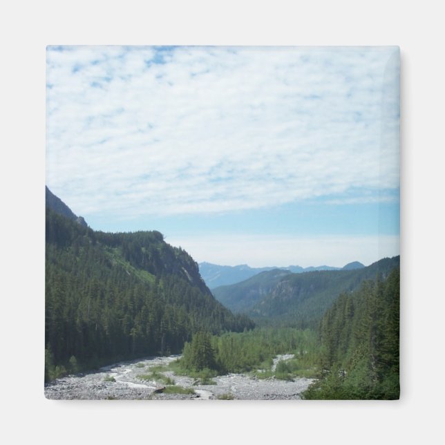 Íman Montanhas de Ruas do Monte Helens. (Frente)