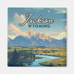 Íman Montanhas de Tetons do Ranking Jackson Hole Wyomin