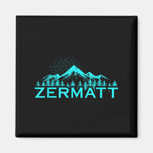 Íman Montanhas de Zermatt Esqui Alpino Alpes Suíços Suí