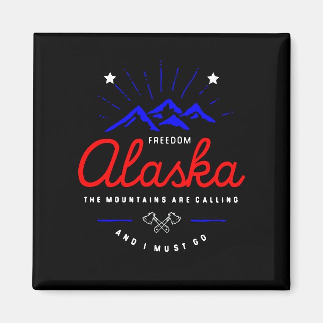 Íman Montanhas do Alasca estão chamando de "Preciso Esc (Frente)