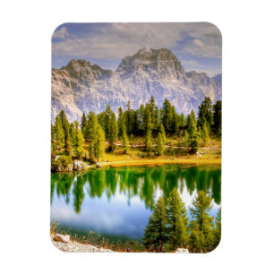 Íman Montanhas Dolomite e Paisagem do Atordoamento do L
