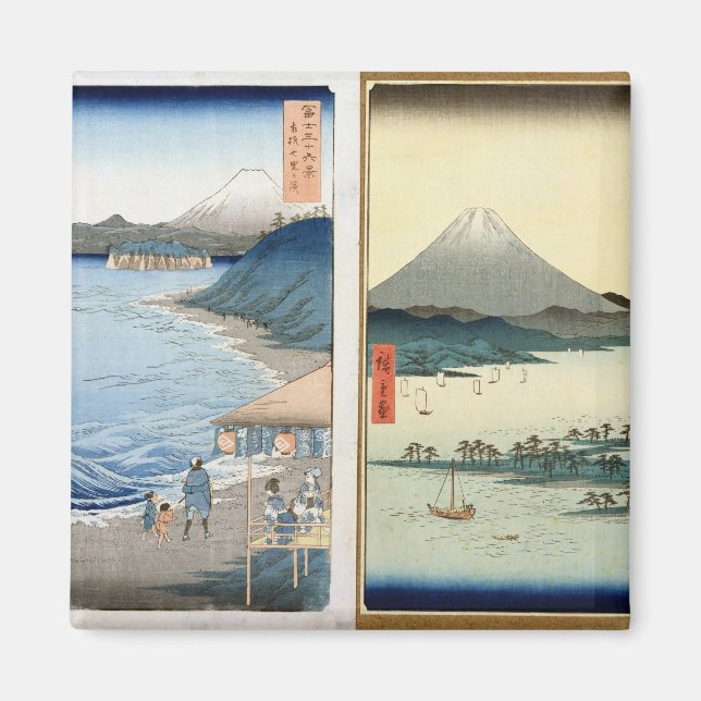 Íman Montanhas e linha costeira (Frente)