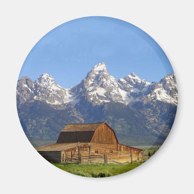 Íman Montanhas grandes de Teton (Frente)