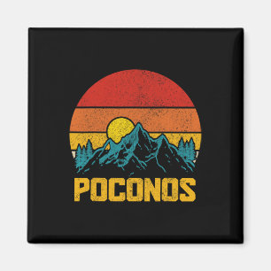 Íman Montanhas Pocono Poconos Pensilvânia Trilha Vinta