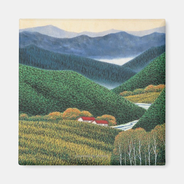 Íman Montanhas primavera (Frente)