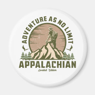 Íman Montanhas Retro Appalachian Subem Camisa T Sunset