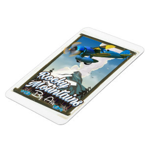 Íman Montanhas Rochosas por Ar!