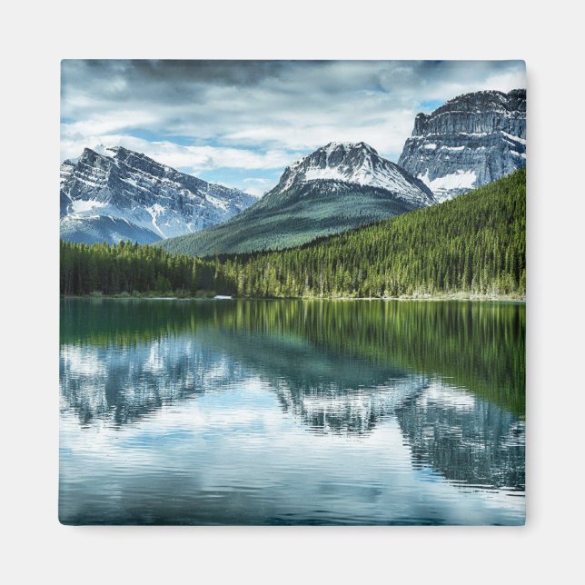 Íman Montanhas | Rockies canadenses, Alberta Canada (Frente)