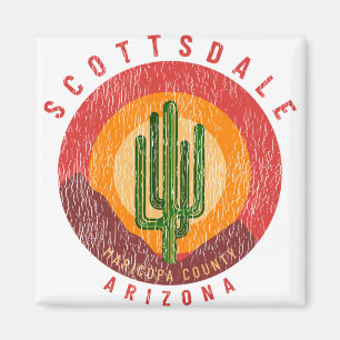 Íman Montanhas Scottsdale Arizona Cactus