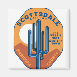 Íman Montanhas Scottsdale Arizona Cactus