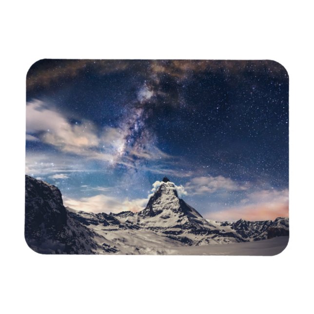 Íman Montanhas | Suiça de Matterhorn Zermatt (Horizontal)