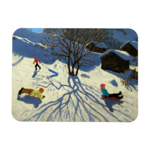 Íman Montanhês Morzine France do inverno
