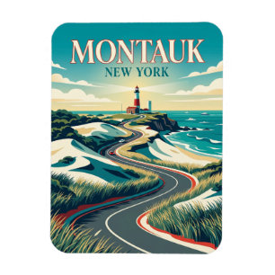 Íman Montauk EUA