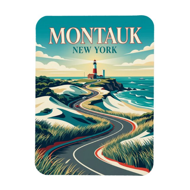 Íman Montauk EUA (Vertical)