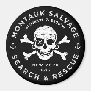 Íman Montauk Salvage Company Magnet