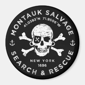 Íman Montauk Salvage Company Magnet