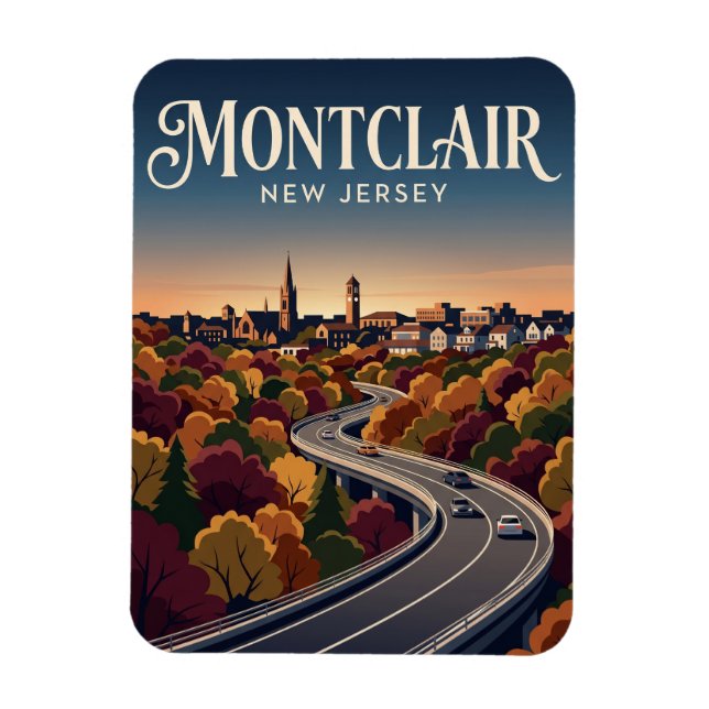 Íman Montclair Nova Jérsei (Vertical)