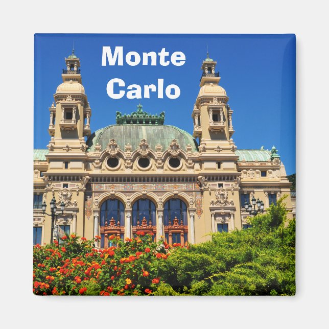 Íman Monte Carlo em Mônaco (Frente)