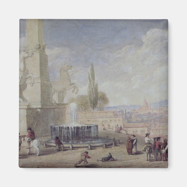 Íman Monte Cavallo, Roma (Frente)