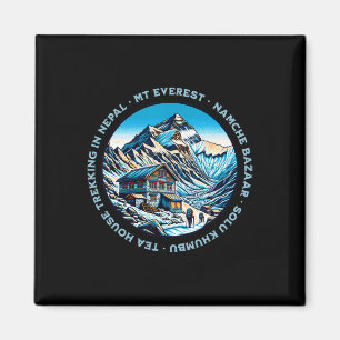 Íman Monte Everest Namche Bazaar Casa de Chá Trekking N