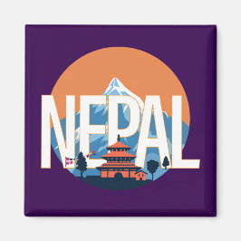 Íman Monte Everest no Templo do Nepal