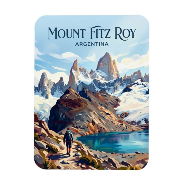 Íman Monte Fitz Roy Argentina (Vertical)