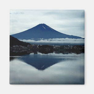 Íman Monte Fuji Japão ímã do quadrado de 2 polegadas