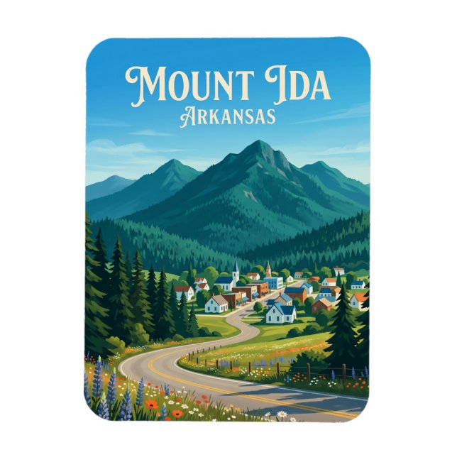 Íman Monte Ida EUA (Vertical)