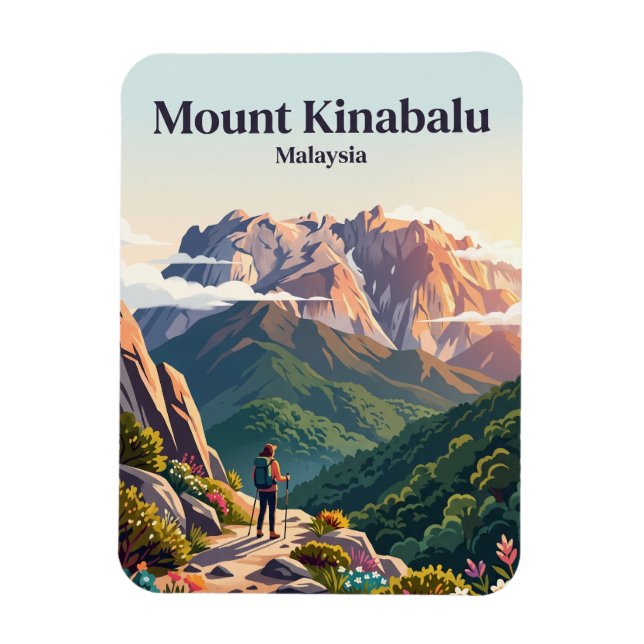 Íman Monte Kinabalu Malásia (Vertical)