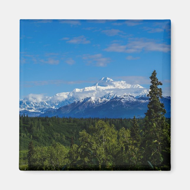 Íman Monte McKinley do Alaska (Frente)