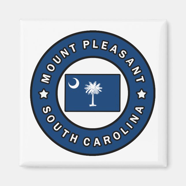 Íman Monte Pleasant Carolina do Sul (Frente)