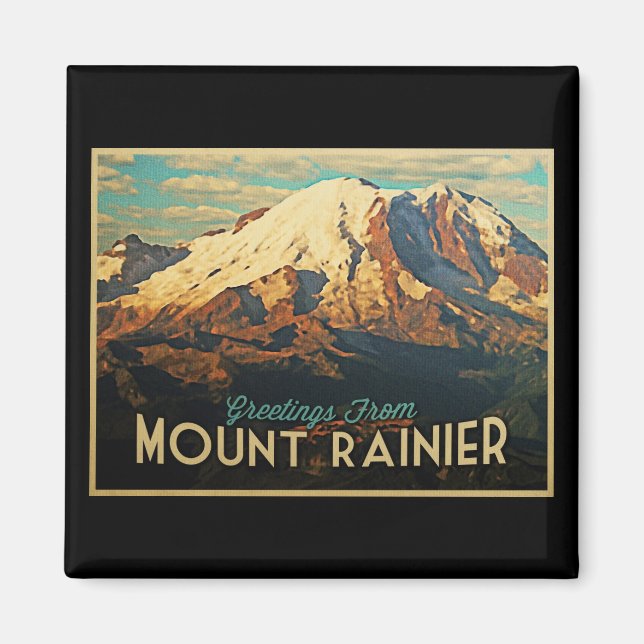 Íman Monte Rainier (Frente)