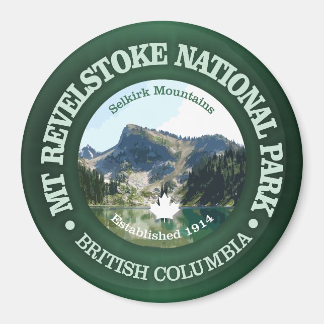 Íman Monte Revelstoke NP (Frente)