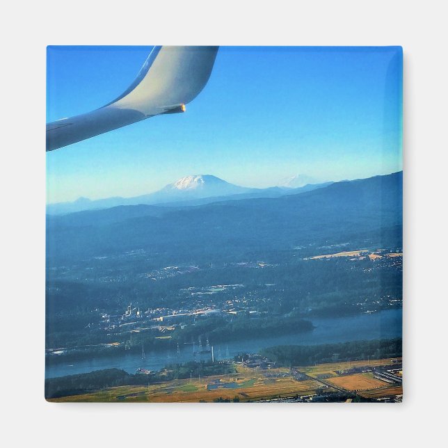 Íman Monte Ruas. Helens, Washington (Frente)