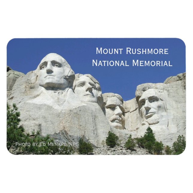 Íman Monte Rushmore National Memorial, Dakota do Sul (Horizontal)