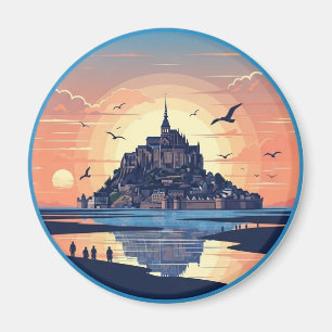 Íman Monte Saint-Michel França Normandia