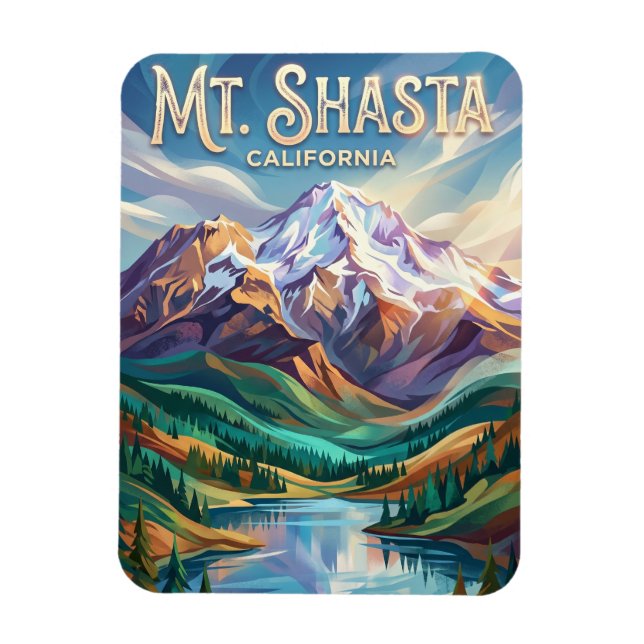 Íman Monte Shasta EUA (Vertical)