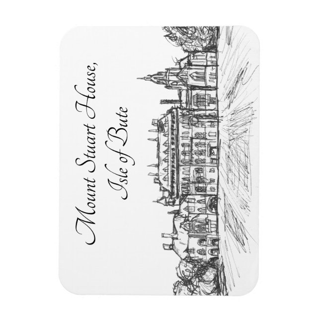 Íman Monte Stuart House, Ilha de Bute- (Vertical)