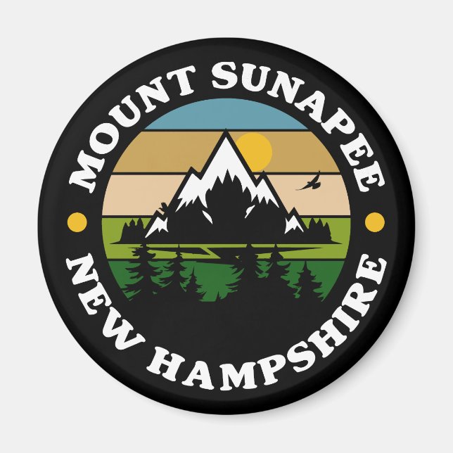 Íman Monte Sunapee, New Hampshire (Frente)